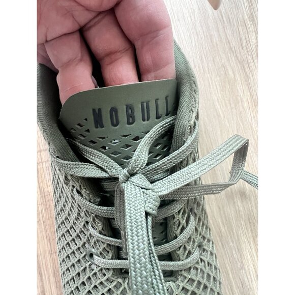 NOBULL mesh runner green sneakers men's size 12 - Picture 8 of 10